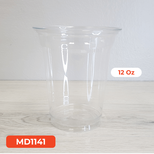 MD 12 oz Clear PET Plastic Cups / 20×50 – Markets Depot USA