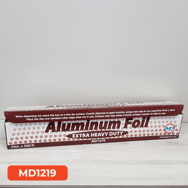 GEN Heavy-Duty Aluminum Foil Roll, 12 x 500 ft -GEN7120 