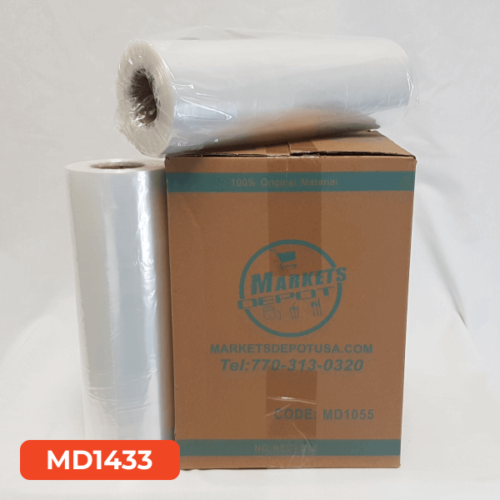 MD 11x19 Clear Poly Bags LDPE