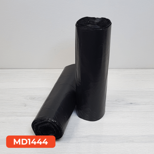 33x40 Black Trash Bags HDPE