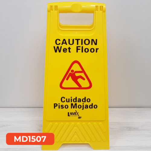Yellow Weet Floor Sign