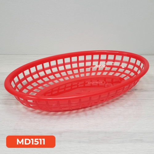 Red Plastic Basket